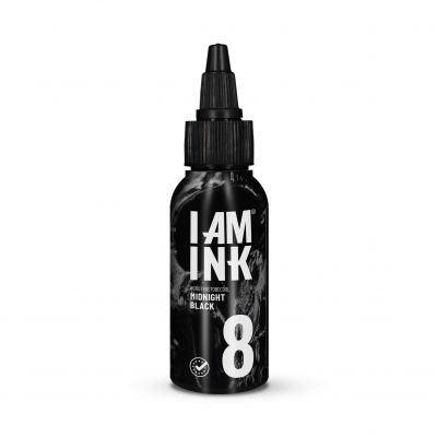 TATTOO FARBE I AM INK - MIDNIGHT BLACK #8