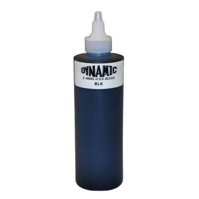 TATTOO FARBE DYNAMIC BLACK : Schwarze Tattoo-Tinte eines Weltherstellers